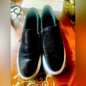 Faux snakeskin sneakers